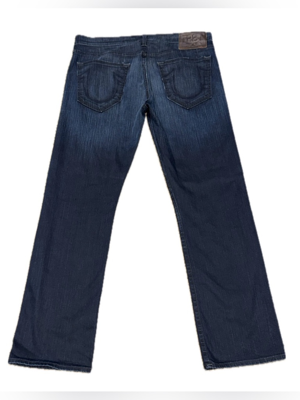 👖🎸 TRUE RELIGION Bobby Straight Dark Wash | Made In USA | Men's Sz 38X34